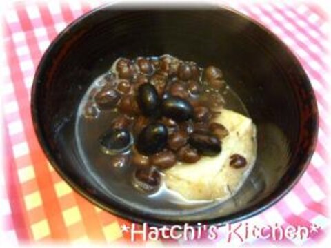 黒豆ぜんざい